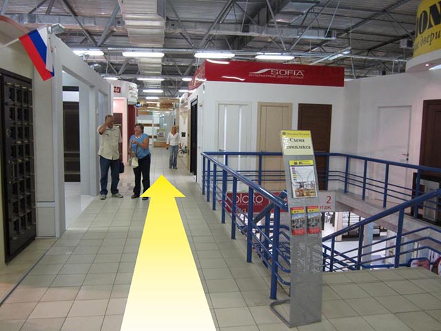 Как найти фабрику люков Revizor в ТВК Миллион Мелочей